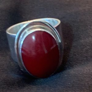 Sterling silver fashion ring